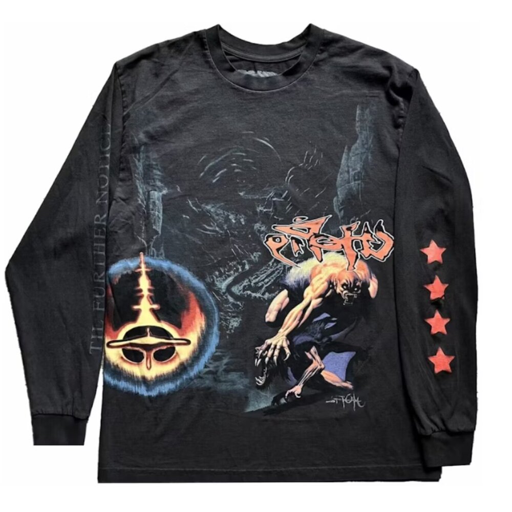 Travis Scott UTOPIA Circus Maximus 2023 Tour Long Sleeve Tee. Size M.